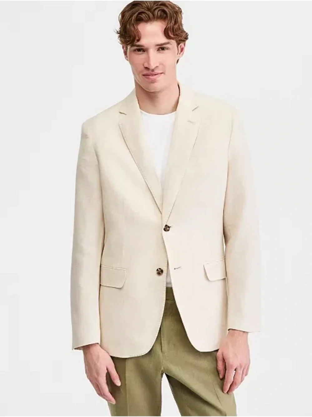 Linen club room luxury blazer